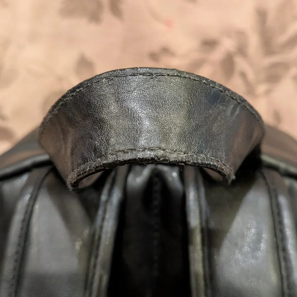 Victoria's Secret Black Glam Rock City Backpack, Used!